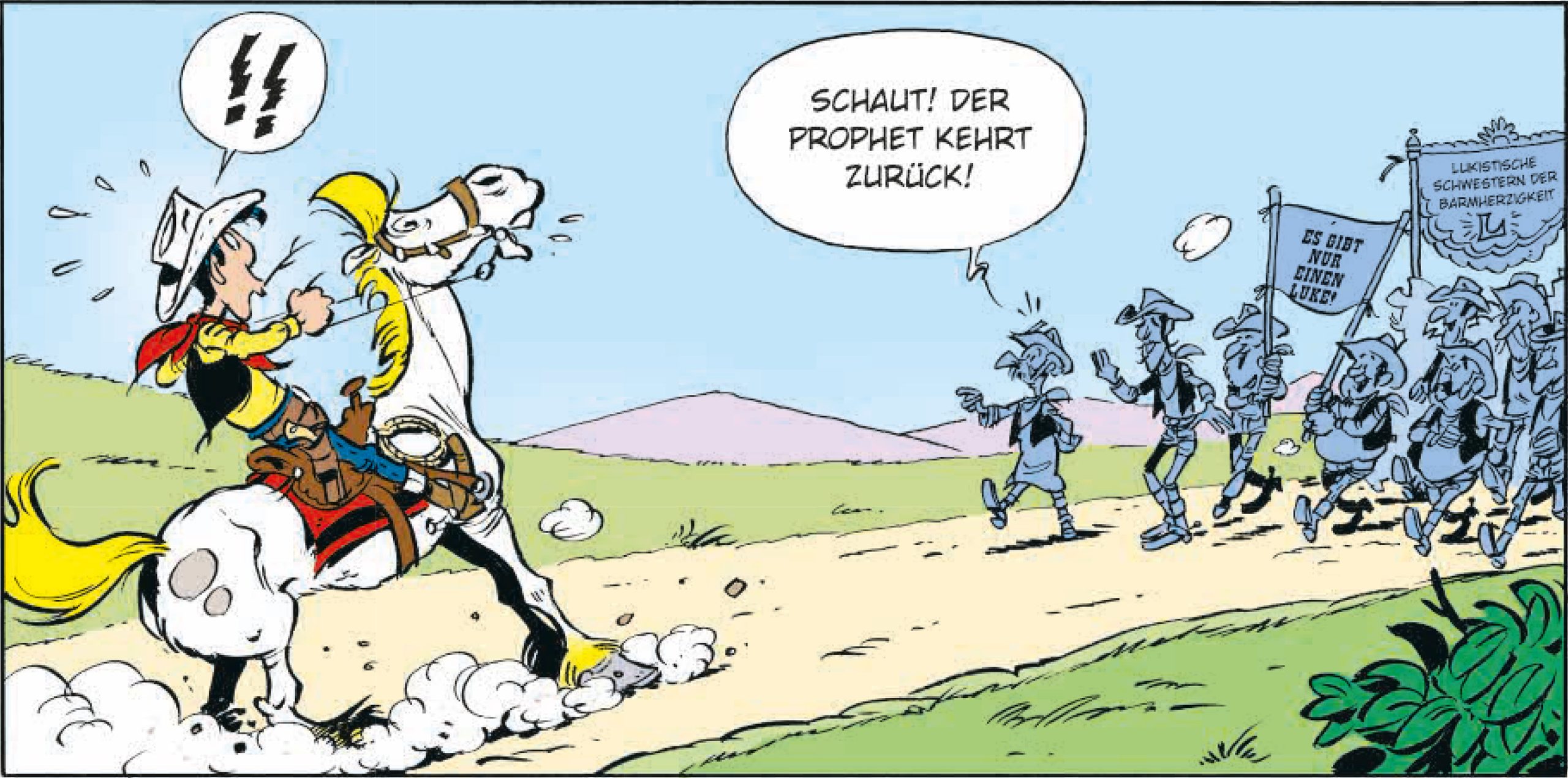 Howdy liebe Freunde der pew pew pew schneller als sein Schatten Literatur!