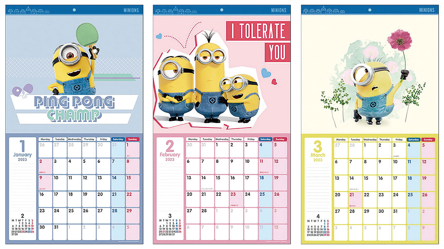 TryX Kalender Calendar 2023
